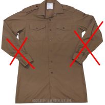 KOSZULA WOJSKOWA MUNDUROWA KHAKI SHORT SLEEVE