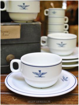 AIR FORCE PORCELANA FILIŻANKA NA KAWĘ MADE IN ITALY