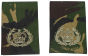 2x PAGON PAGONY DPM QUARTERMASTER SERGEANT