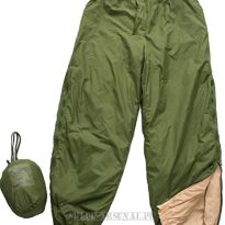 SPODNIE PUCHOWE SNUGPAK OCIEPLACZ SOFTIE + WOREK - NOWE
