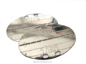 NIEŚMIERTELNIK NIEMIECKI WOJSKOWY BW Erkennungsmarke