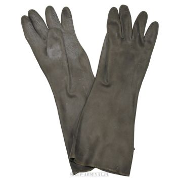 GUMOWE RĘKAWICE DO OP1 CHEMICZNE GRUBE OCHRONNE KONTRAKTOWE r.2