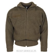 SWETER WEŁNIANY ALPEJSKI PIECHOTY GÓRSKIEJ - ROZPINANY KONTRAKT 5++