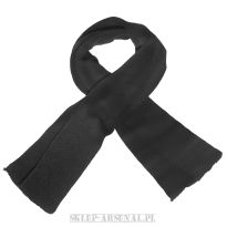 DUŻY CIĘŻKI WEŁNIANY SZAL PIECHOTY CZARNY 100% WOOL