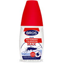 PŁYN BROS MAX 25% DEET NA KOMARY MESZKI I KLESZCZE 50ml
