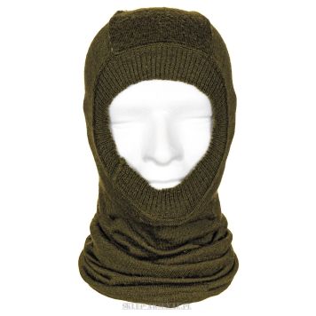 SZALOKOMINIARKA WOJSKOWA 100%WOOL WEŁNIANA BAŁAKŁAWA KONTRAKT NOWA