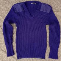 SWETER WEŁNIANY SZTABOWY MARYNARKI WOJENNEJ ROYAL NAVY