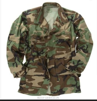 BLUZA US BDU WOODLAND M83 NYCO - KONTRAKT 5+