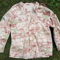 BLUZA SAUDI ROYAL KINGS GUARD REGIMENT PINK DESERT CAMO RARE L