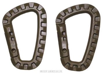 2 x KARABINEK KARABIŃCZYK TURYSTYCZNY TAKT ABS 2 szt.