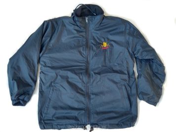 NAVY WINDBREAKER JACKET FLEECE ARMII BRYTYJSKIEJ NA POLARZE r. L-XL