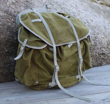 PLECAK LUDVIG WOJSKOWY ARMII NORWESKIEJ VINTAGE 45-50L - NYLON 1980 5+