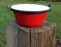 KOCIOŁEK TURYSTYCZNY EMALIOWANY MENAŻKA RETRO VINTAGE 600 ml 16cm