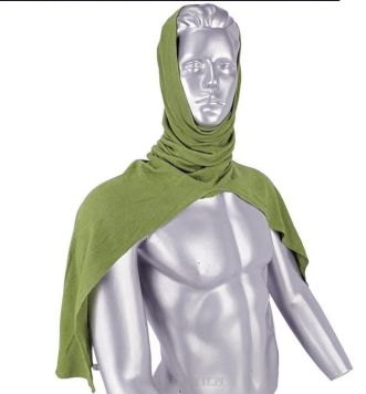 SZALOKOMINIARKA ARAFATKA SZAL WIELOFUNKCYJNY ARMI HOLENDERSKIEJ OLIVE 50%wool