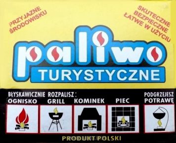 DUŻE  PALIWO TURYSTYCZNE ROZPAŁKA KUCHENKA 5x20 GRAM