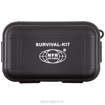 PUSZKA SURVIVALOWA PRZETRWANIA NIEZBĘDNIK SURVIVAL KIT 22PCS