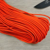 LINKA LINA TURYSTYCZNA PARACORD 7 rdzeni SURVIVAL 50FT ORANGE