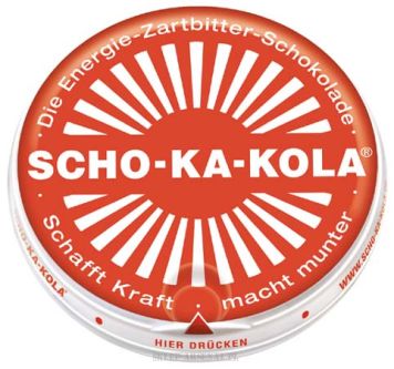 CZEKOLADA Scho-Ka-Kola ENERGETYCZNA + MOCNA KOFEINA 1936 !