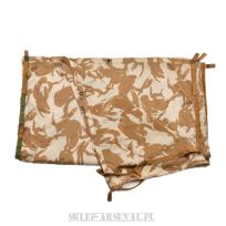 PŁACHTA BIWAKOWA BASHA TARP MASKUJĄCY DDPM PUSTYNNY ARMII BRYTYJSKIEJ 2,6m x 2,1m