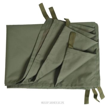 PŁACHTA BIWAKOWA BASHA TARP NATO OLIVE 3x2.2m