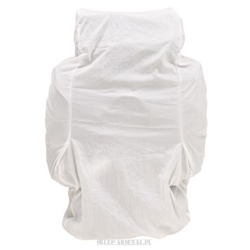 POKROWIEC ZIMOWY BIAŁY MASKOWANIE ZIMOWE SNOW CAMO NA DUŻY PLECAK WOJSKOWY - NOWY