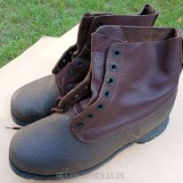 BUTY RETRO VINTAGE WOJSKOWE ARMII SZWEDZKIEJ TRETORN GUMOWANE+SKÓRA  1940-1970 - NOWE