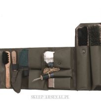 DUŻY WOJSKOWY ZESTAW DO CZYSZCZENIA BUTÓW ARMII SZWAJCARSKIEJ