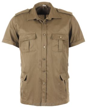 TROPIKALNA KOSZULA WOJSKOWA SAHARIANA WWII ARMII WŁOSKIEJ 