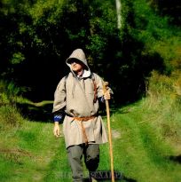 KOCOPONCHO KOC PONCHO WEŁNIANE 2w1 BUSHCRAFT TRADITIONAL FOLK VINTAGE