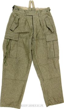 BW 1960 RFN SPODNIE WEŁNIANE BOJÓWKI DO BUSHCRAFT PIĘKNE! XL 