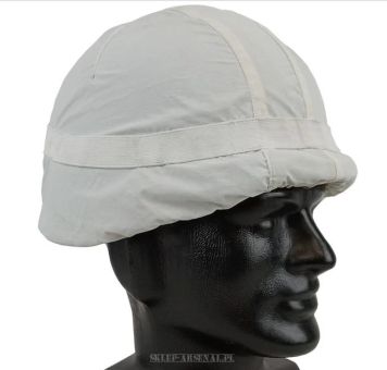 POKROWIEC NA HEŁM BIAŁY MASKUJĄCY ZIMOWY UNIWERSALNY ARMII AUSTRIACKIEJ