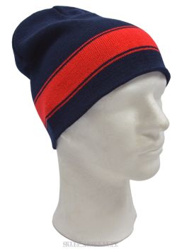 WEŁNIANA CZAPKA ZIMOWA ROLLCAP ARMII HOLENDERSKIEJ 80% WOOL - NOWA