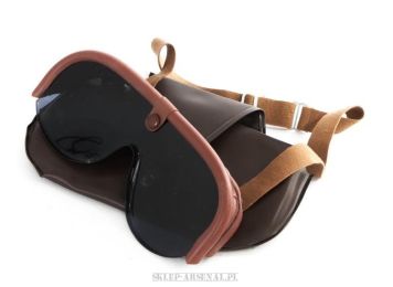 OKULARY VINTAGE LODOWCOWE PRZECIWSŁONECZNE ARMII WŁOSKIEJ - RETRO