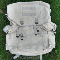 PLECAK BREZENTOWY RETRO VINTAGE 100% CANVAS BUCHCRAFT BIAŁY